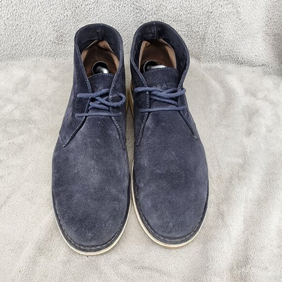 Greats Shoes Mens Size 13 Blue Suede Lace Up Chukka Boots main image 16